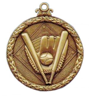 baseball antique medal